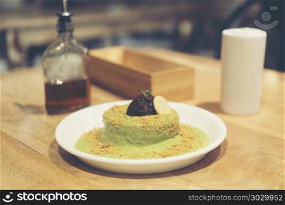 Green tea Hot Cake