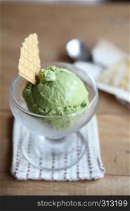 green tea Ice cream