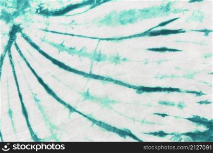 Green tie dye fabric texture background for design in your work.