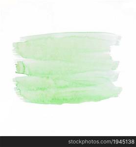 green watercolor brush stokes white background. High resolution photo. green watercolor brush stokes white background. High quality photo