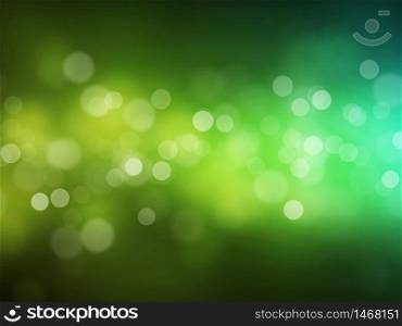 green yellow bokeh abstract light background