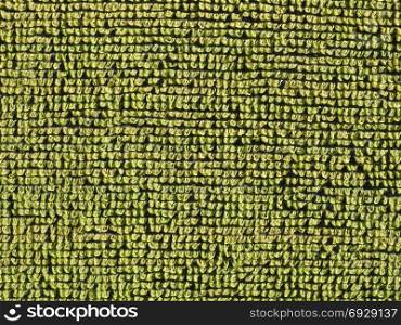 green yellow fabric texture background. green yellow fabric texture useful as a background