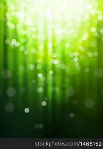 green yellow glow bokeh abstract light background