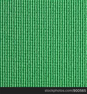 green yoga mat texture background