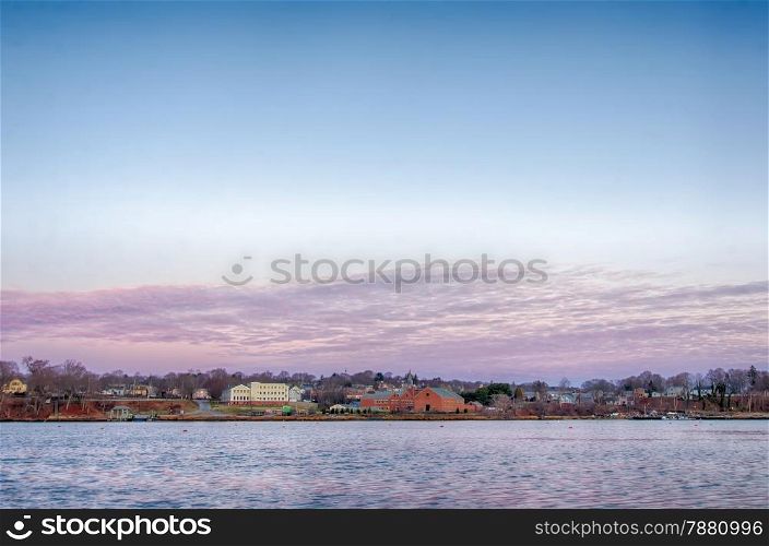 Greenwich Bay Harbor Seaport in Rhode Island