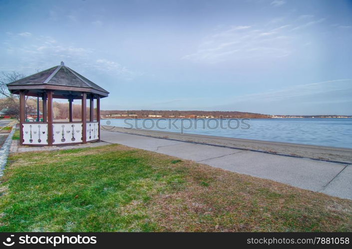 Greenwich Bay Harbor Seaport in Rhode Island