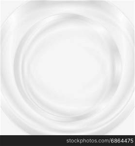 Grey abstract smooth circle background