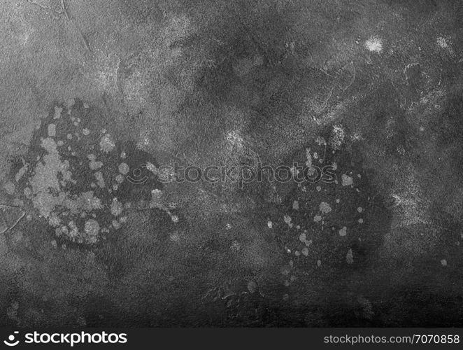 Grey cement concrete stone wall texture background. Top view