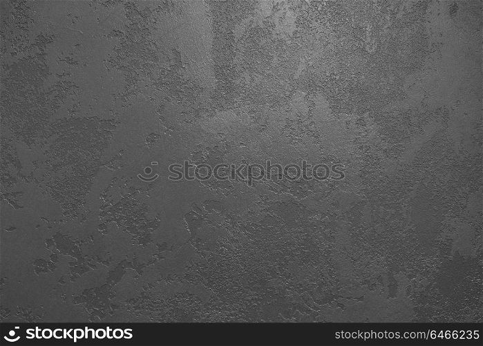 grey concrete wall. Black concrete wall for background