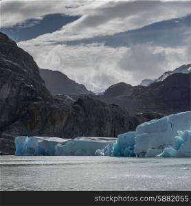 Grey Glacier, Grey Lake, Torres del Paine National Park, Patagonia, Chile
