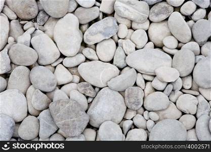 Grey pebbles