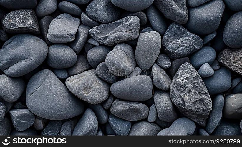 Grey rock stone background. Illustration Generative AI
