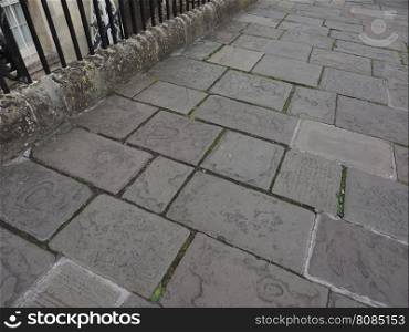 Grey stone floor background. Grey stone floor pavement useful as a background