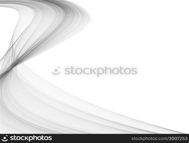 grey white waves and lines pattern. futuristic template background