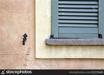 grey window jerago palaces italy abstract sunny day wood venetian blind in the concrete brick