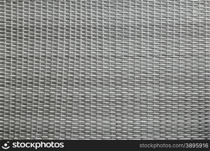 Grey woven webbing background with pattern texture and structure