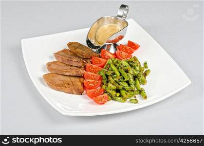 grilled beef tongue