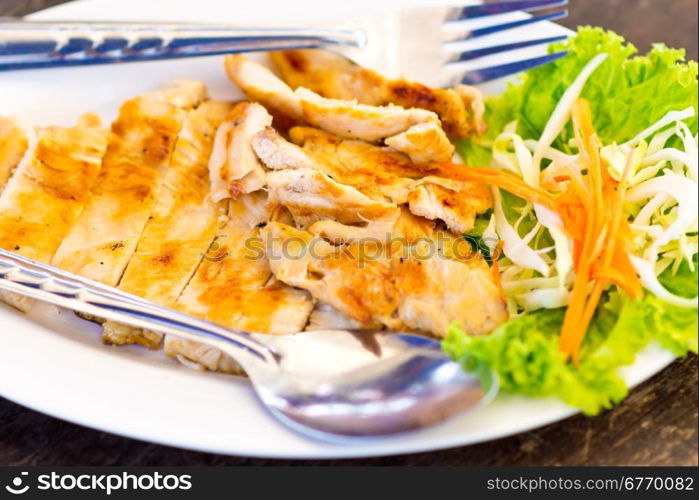 grilled chicken