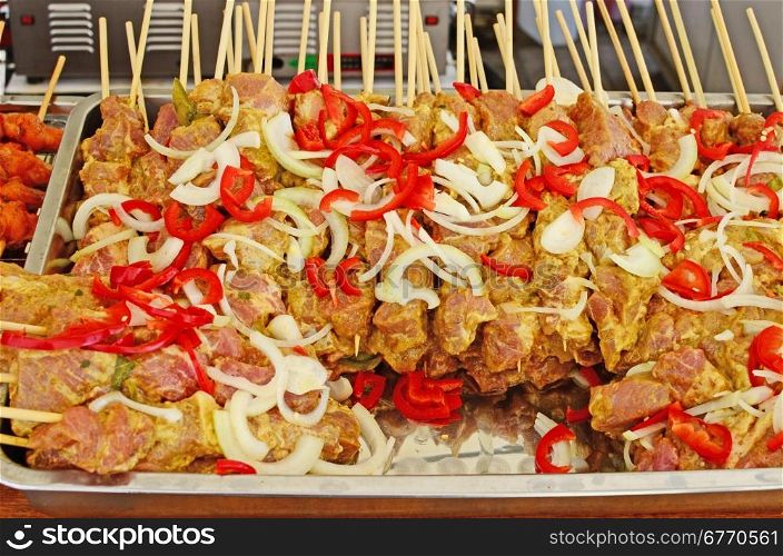 grilled kebabs