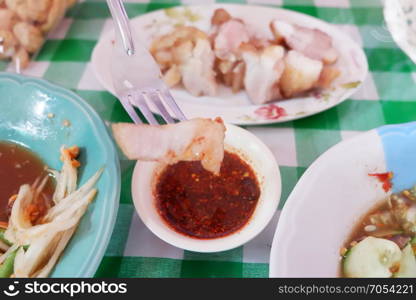 Grilled Pork,thailand food