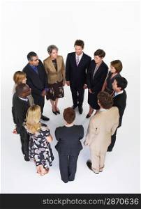 Group of Businesspeople in Circle