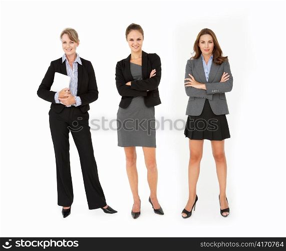 Group Of Businesswomen In Studio