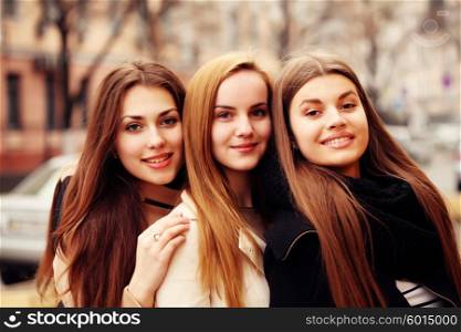 Group of girl friends