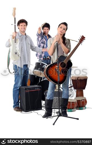 Group of musicians
