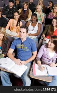 Group of University students in lecture hall