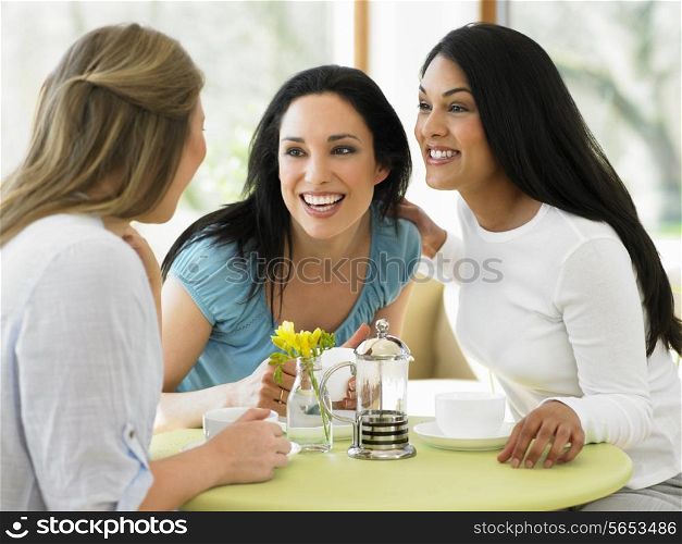 Group Of Women Meeting In Cafe