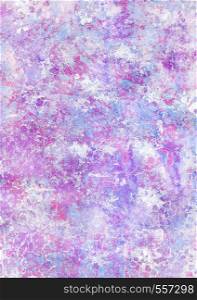 Grunge abstract background. The texture of stone and marble. Texture with scratches, dots and lines. Multicolored pattern with pink, blue, purple and white colors.. The texture of stone and marble.