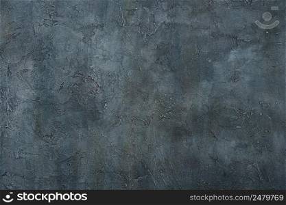Grunge art decorative design gray texture blue dark stucco concrete background