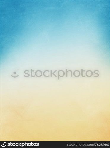 Grunge background in blue and beige color