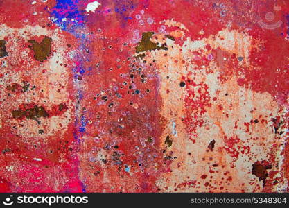 Grunge background in red and rusty colorful texture