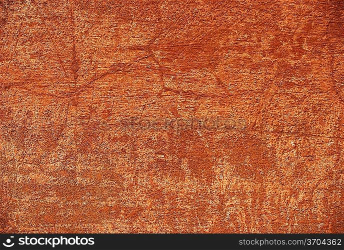 grunge background of brown wall