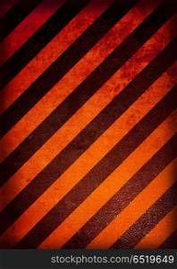 Grunge black and orange warning background with grunge effect. alert warning grunge