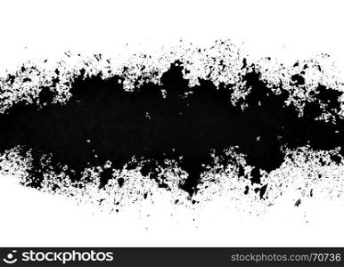 Grunge black sprayed line. Street art style abstract background. Raster illustration