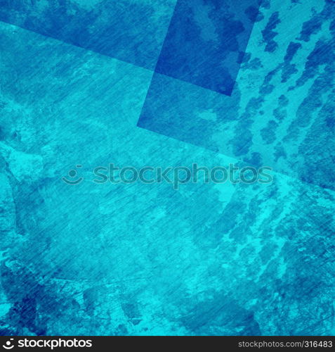 Grunge blue background with space for text