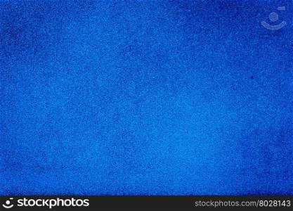 Grunge blue painted wall for texture background