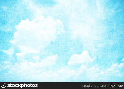 Grunge blue sky background with space for text