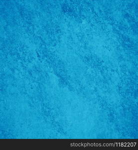 Grunge blue wall background or texture