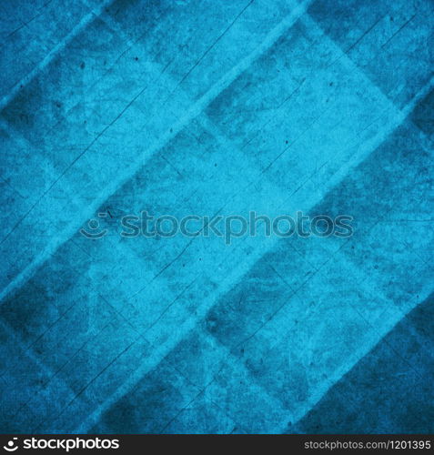 Grunge blue wall background or texture