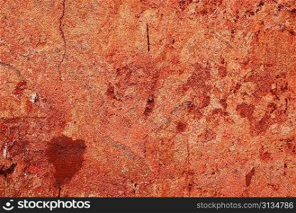 Grunge cement wall background with cracked