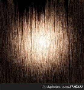 Grunge dark background with light spot in the center