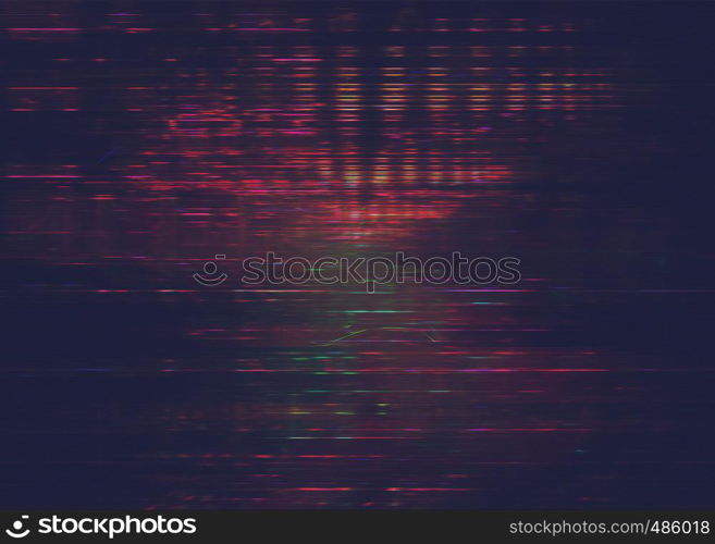 Grunge glitchy texture with tv screens as abstract background.