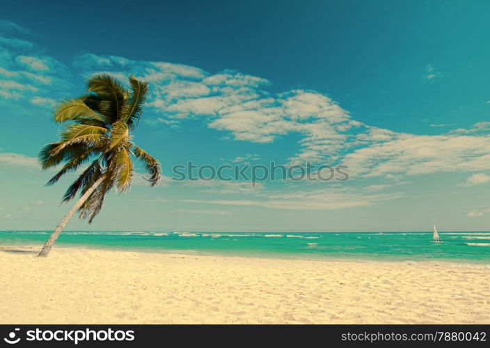 grunge image of tropical beach&#xA;&#xA;