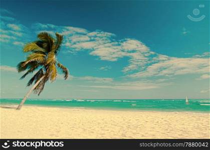 grunge image of tropical beach&#xA;&#xA;