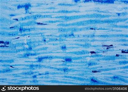 grunge painted wall textures in blue color with paint scraped
