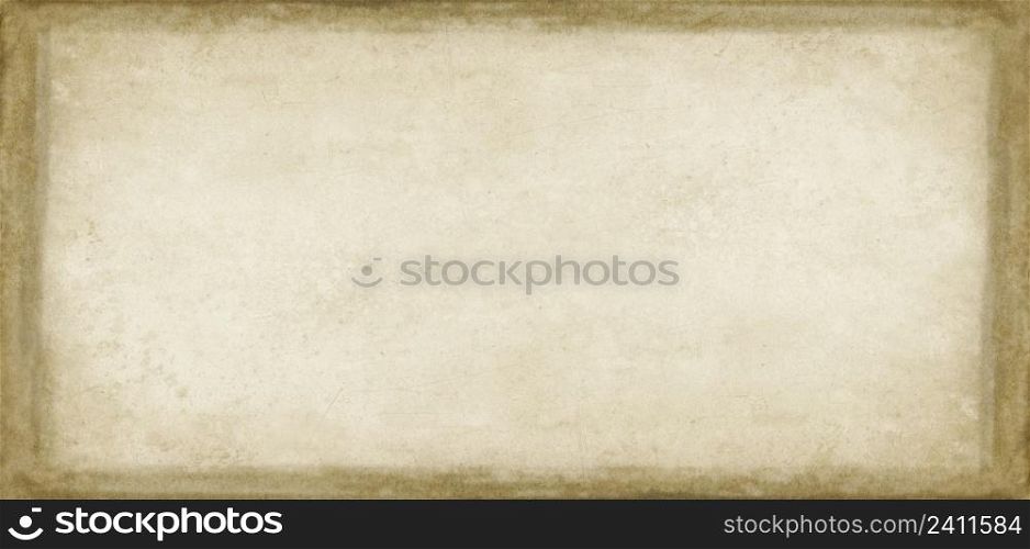 Grunge paper texture isolated on white. Horizontal banner. Grunge paper texture. Horizontal banner