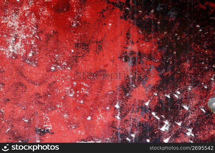 grunge red and black aged wall texture vintage background